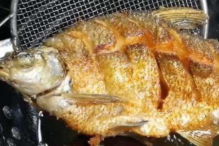 炸九道菇鱼家常做法