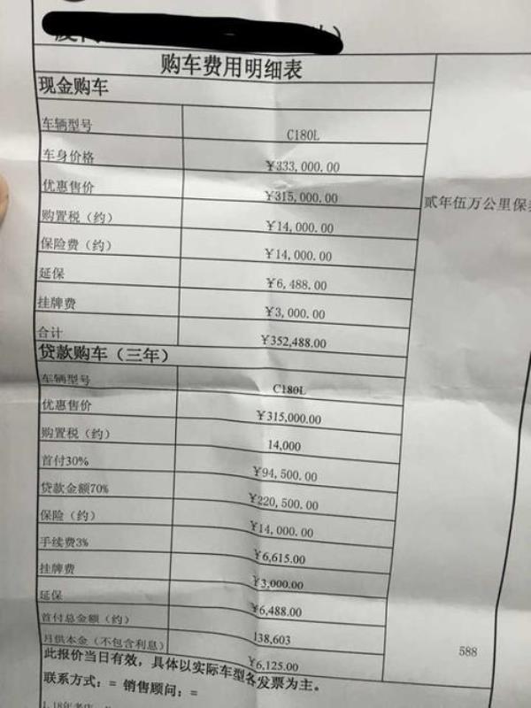10万分期5年买车划算吗