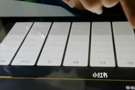 库乐队键盘上面的数字怎么弄