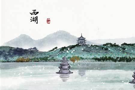 波光潋滟胜西湖对联