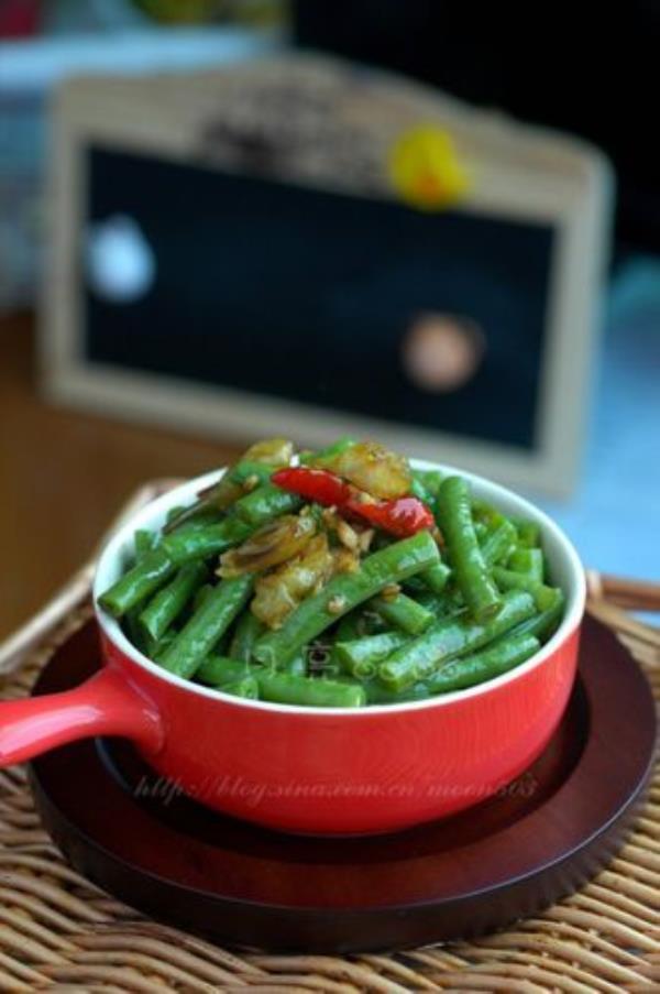 紫豇豆咸饭家常做法