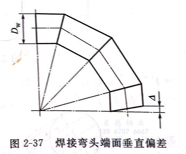 弯头角度公差怎么计算