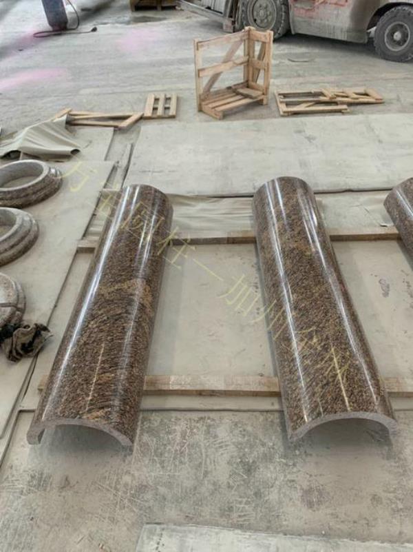 黄金麻罗马柱锈点怎么清洗