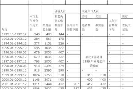 1994年社保缴费比例多少