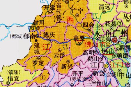 广东江门有几个县市区