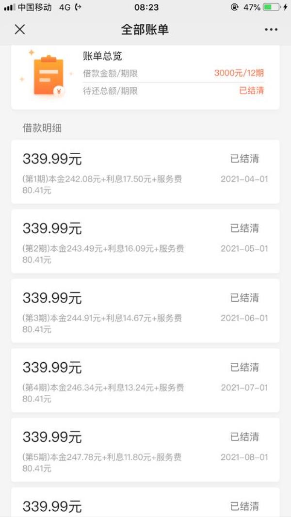 3000元借3个月最高利息