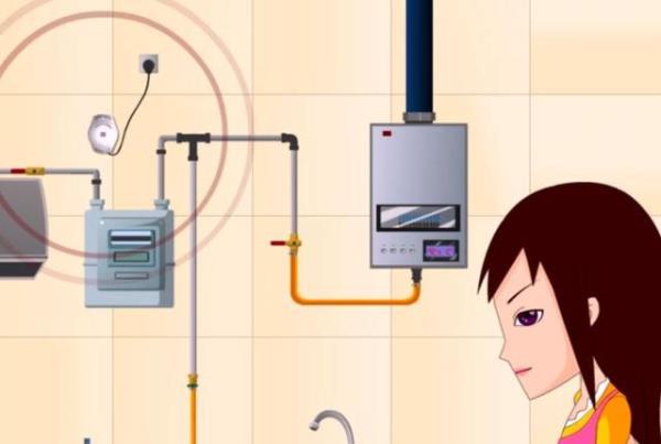 燃气报警器和热水器连在一起吗