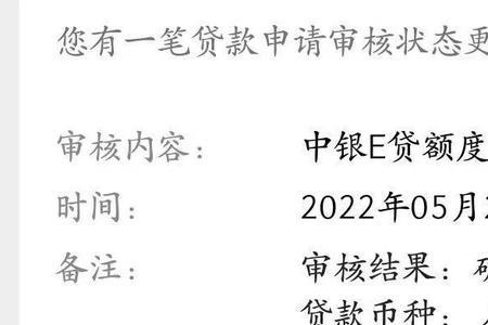 中行e贷申请条件