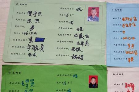 成长档案我的小小手怎么写