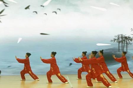 吴式太极猫步的正确走法邱慧芳