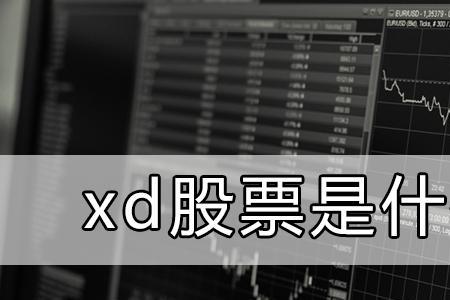 上证50前面加xd是什么意思