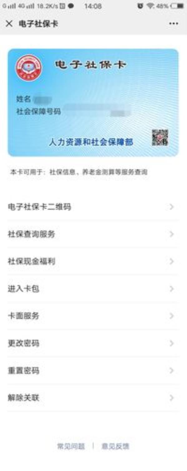 社保卡查询个人账户明细