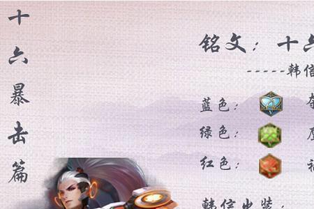 李白铭文出装