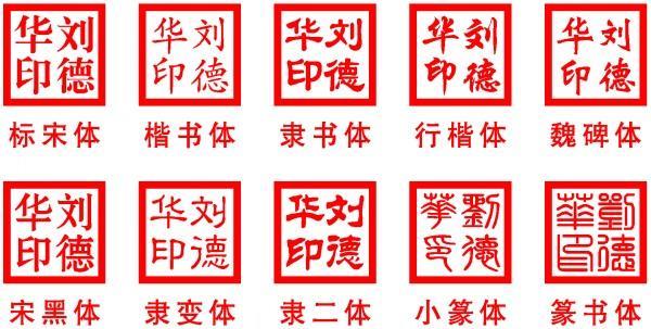 书法圆章和方章的区别