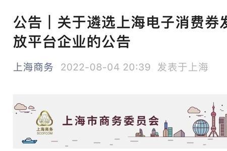 上海电子消费券怎么知道中了没