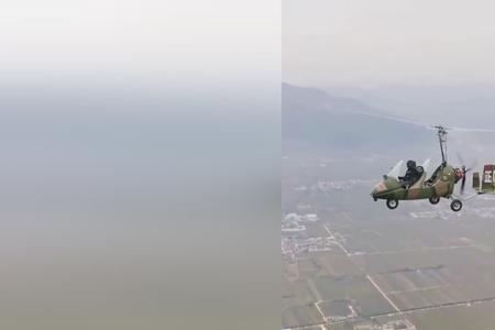 空中三蹦子怎么下降