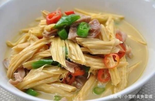 泡发腐竹正确方法,炒腐竹好吃