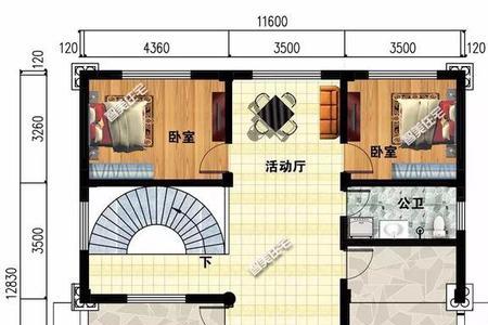 三层楼梯多少米