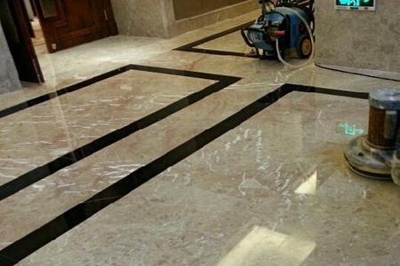 石材结晶混色怎么处理