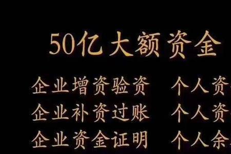 亮资垫资验资是什么意思