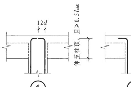 无梁独立柱封顶钢筋该怎样锚固