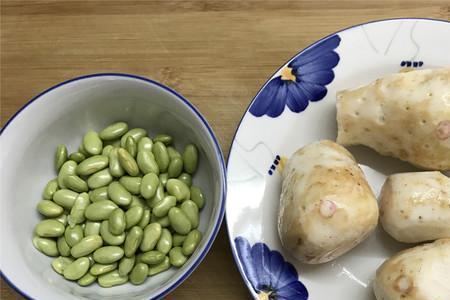 上海芋艿烤毛豆的做法