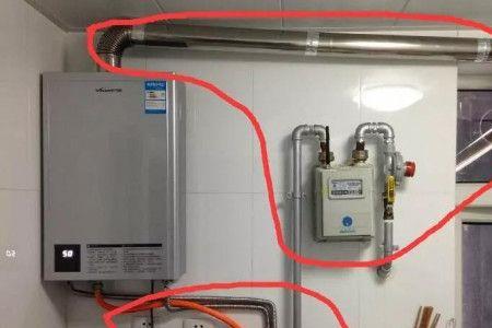 燃气热水器哪个是进水管