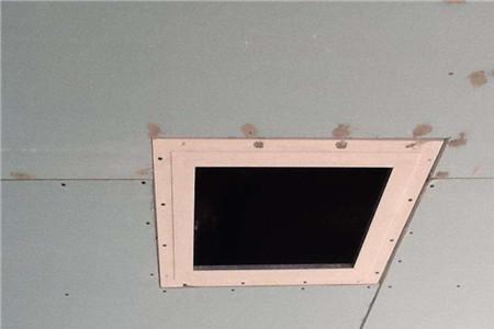 吊顶观察口怎么开