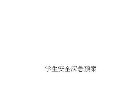 学校学生发烧应急预案