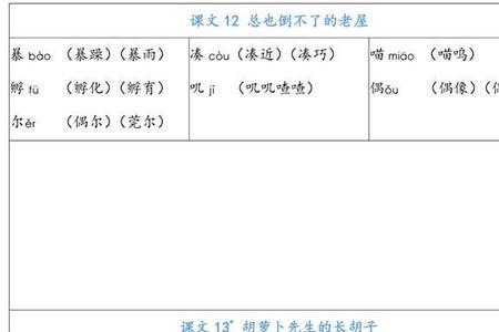 唧组词三年级