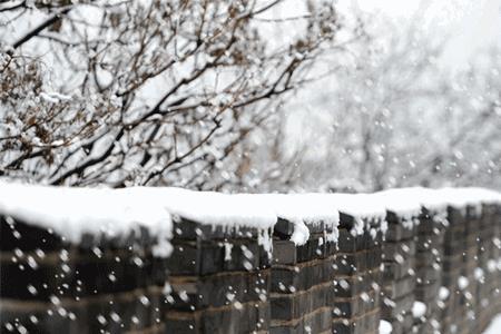 西安下雪发朋友圈的句子