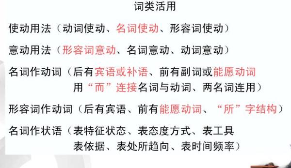 苏武传词类活用整理