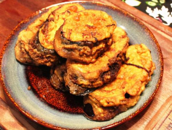 茄盒子夹肉不油炸的做法