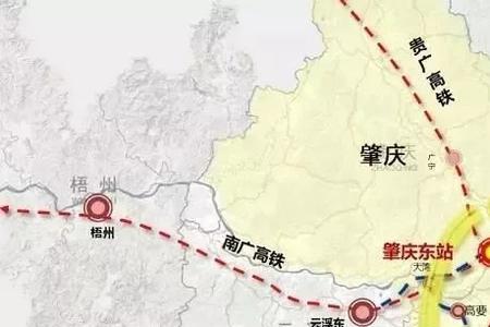 潮州到肇庆有直达高铁吗