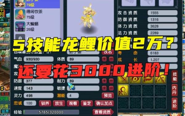 网页版梦幻西游龙鲤赐福几点