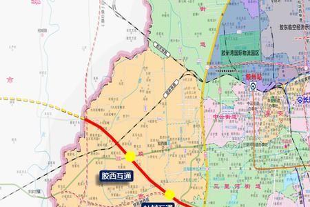 济青中线详细线路图入口
