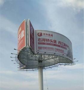 t型广告牌有多重