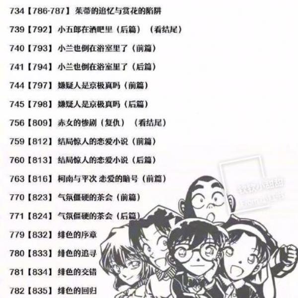 名侦探柯南结局牺牲的主线人物