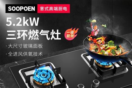 三环燃气灶烧什么气