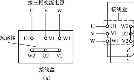 三相电机按颜色接还是按符号接