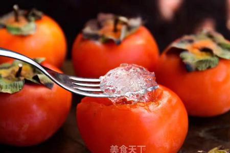 暖柿子的做法