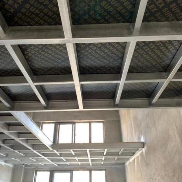 楼板下沉可以用工字钢加固吗