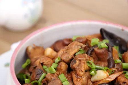 小鸡炖香菇家常做法