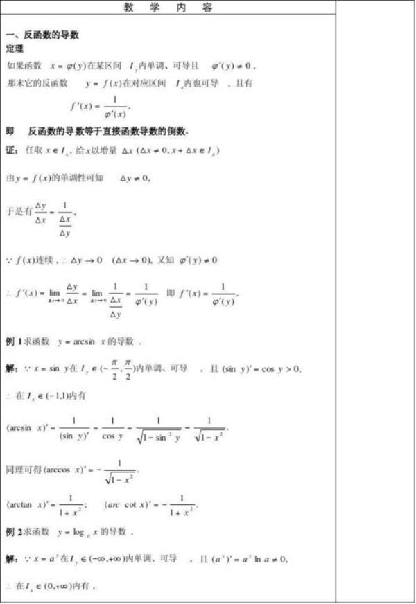 职高的数学会学导数吗