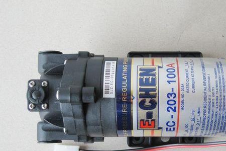 净水机增压泵无力的原因