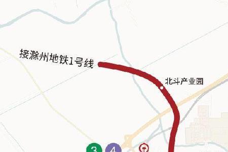 滁州2号地铁站点