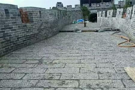 青石板怎么固定在墙上