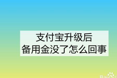 支付宝的备付金是什么回事