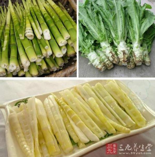 香笋和莴笋的区别图片