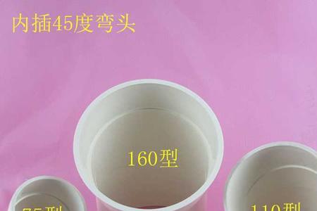 110排水管两个45度接头接法